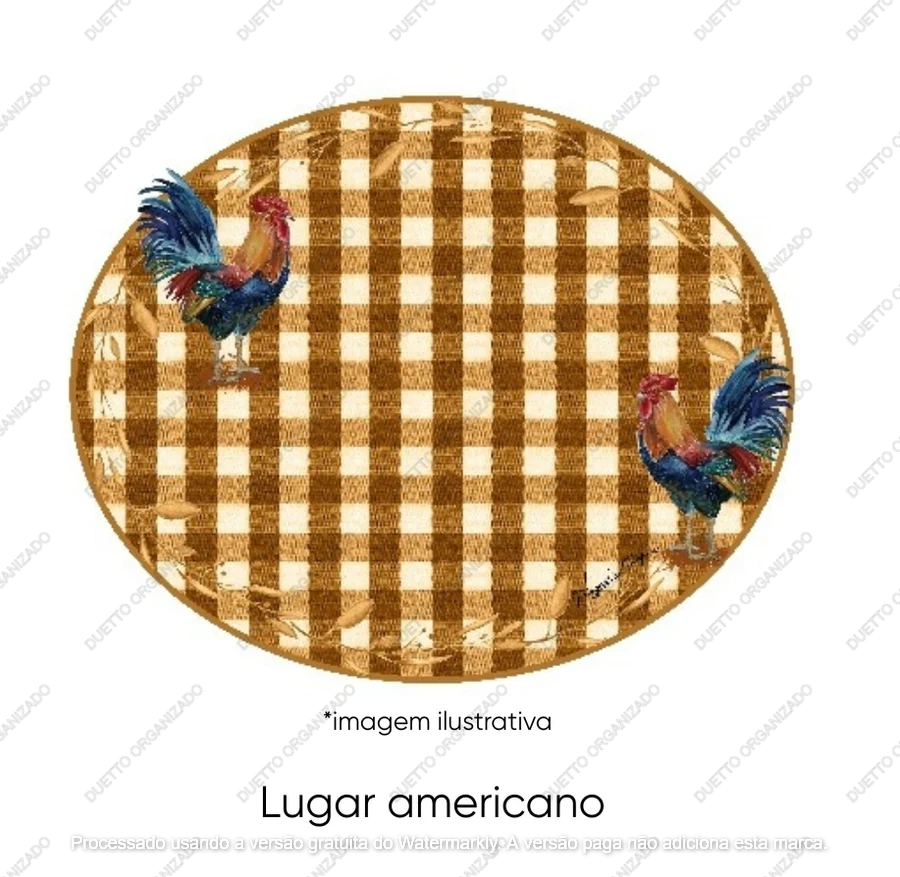 GALO XADREZ - LUGAR AMERICANO - Imagem 2