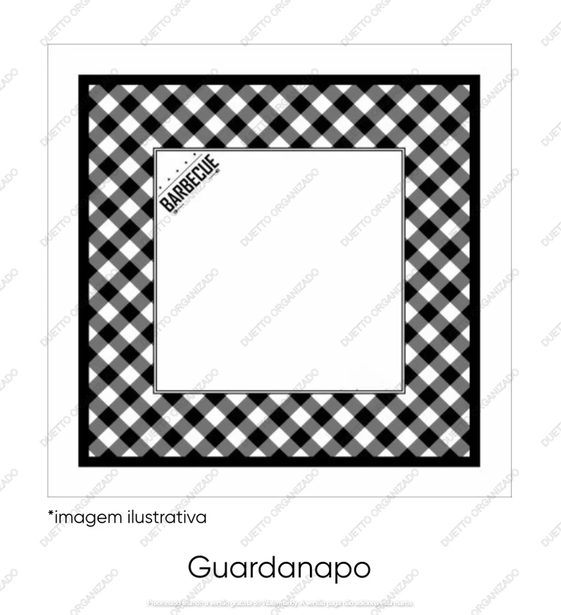 BARBECUE - GUARDANAPO - Imagem 4