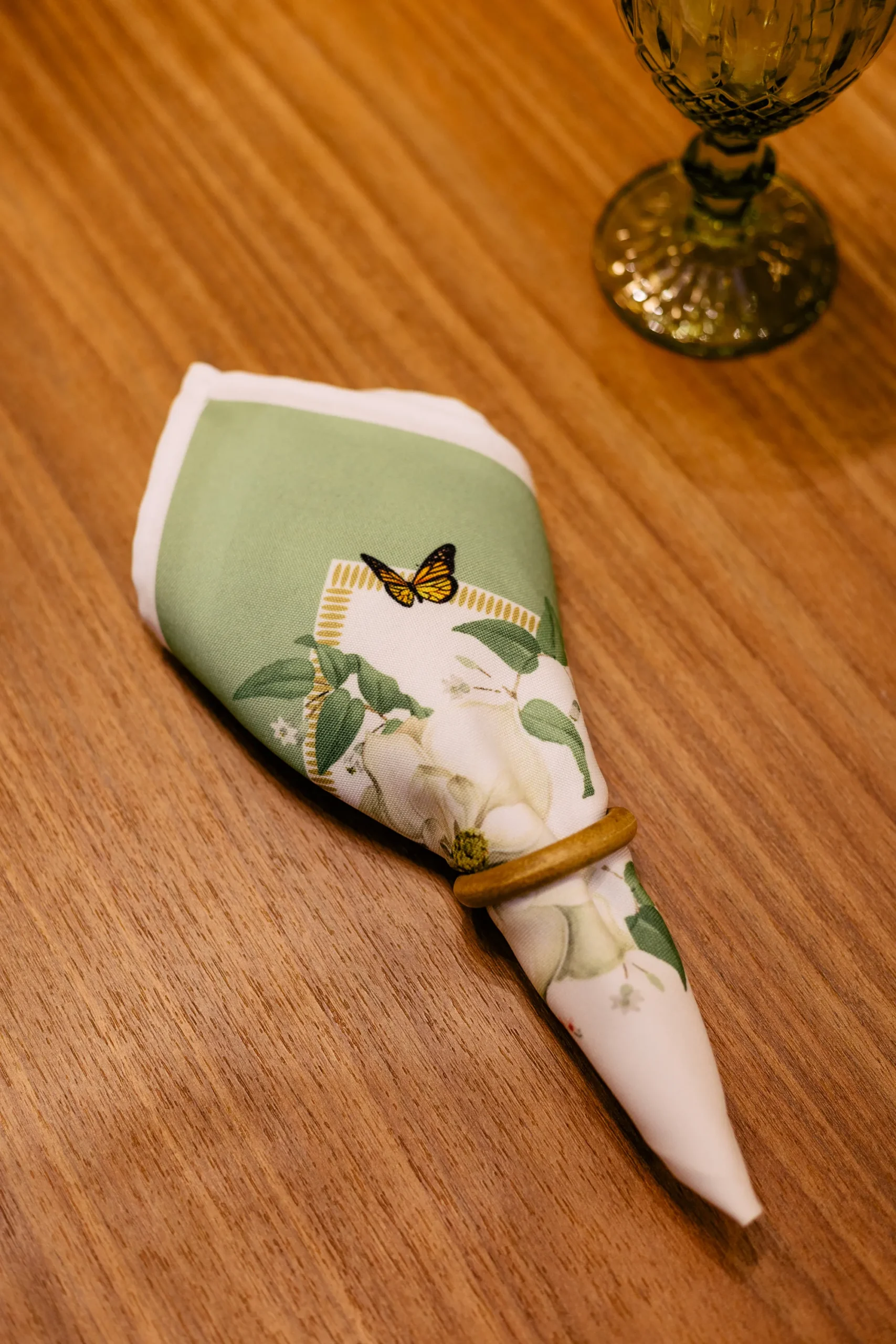 MAGNÓLIA VERDE - GUARDANAPO