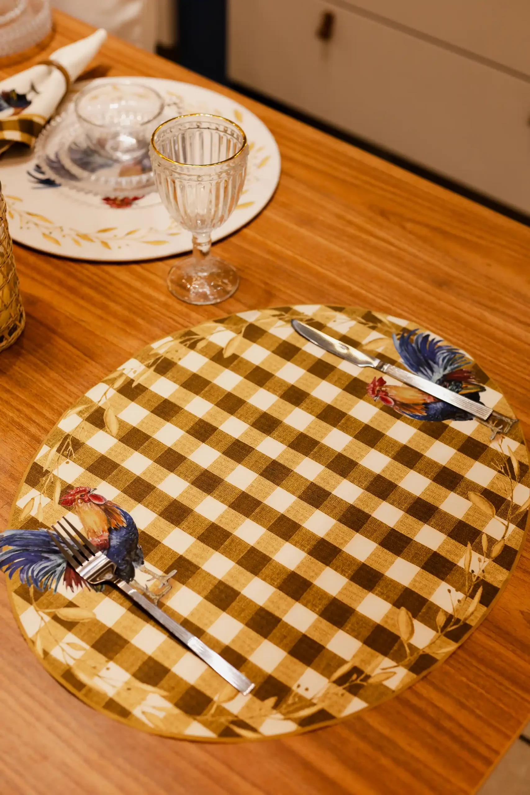 GALO XADREZ - LUGAR AMERICANO