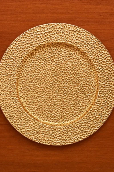 SOUSPLAT MARTELADO DOURADO