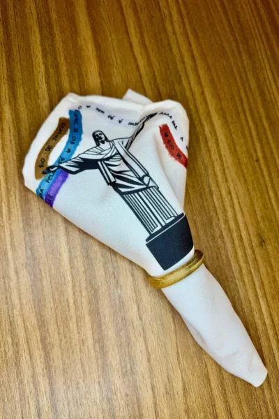 CRISTO WHITE - GUARDANAPO