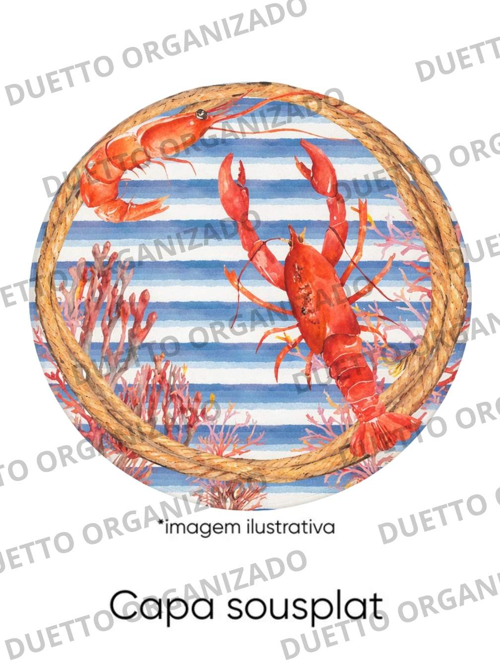 LAGOSTA - KIT COMPLETO COM BASE E ANEL - Imagem 6