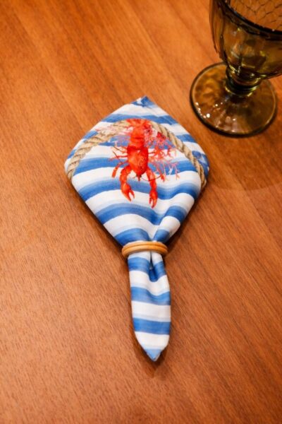 LAGOSTA - GUARDANAPO