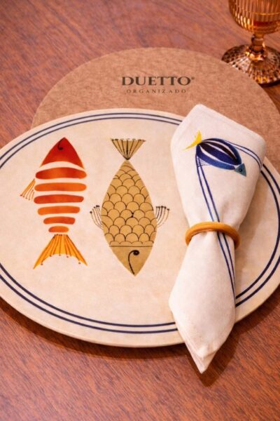 PEIXE - KIT COMPLETO COM BASE E ANEL