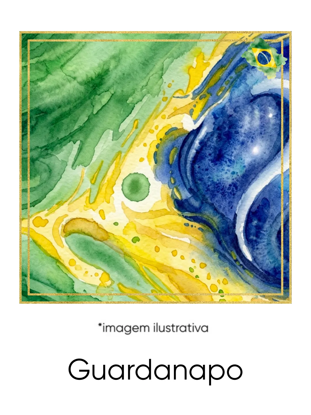 Aquarela Brasil Kit Sousplat 2 em 1 - Imagem 5