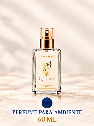 RAIZ DO AMOR - PERFUME PARA AMBIENTE - PERSONALIZADA 60ML
